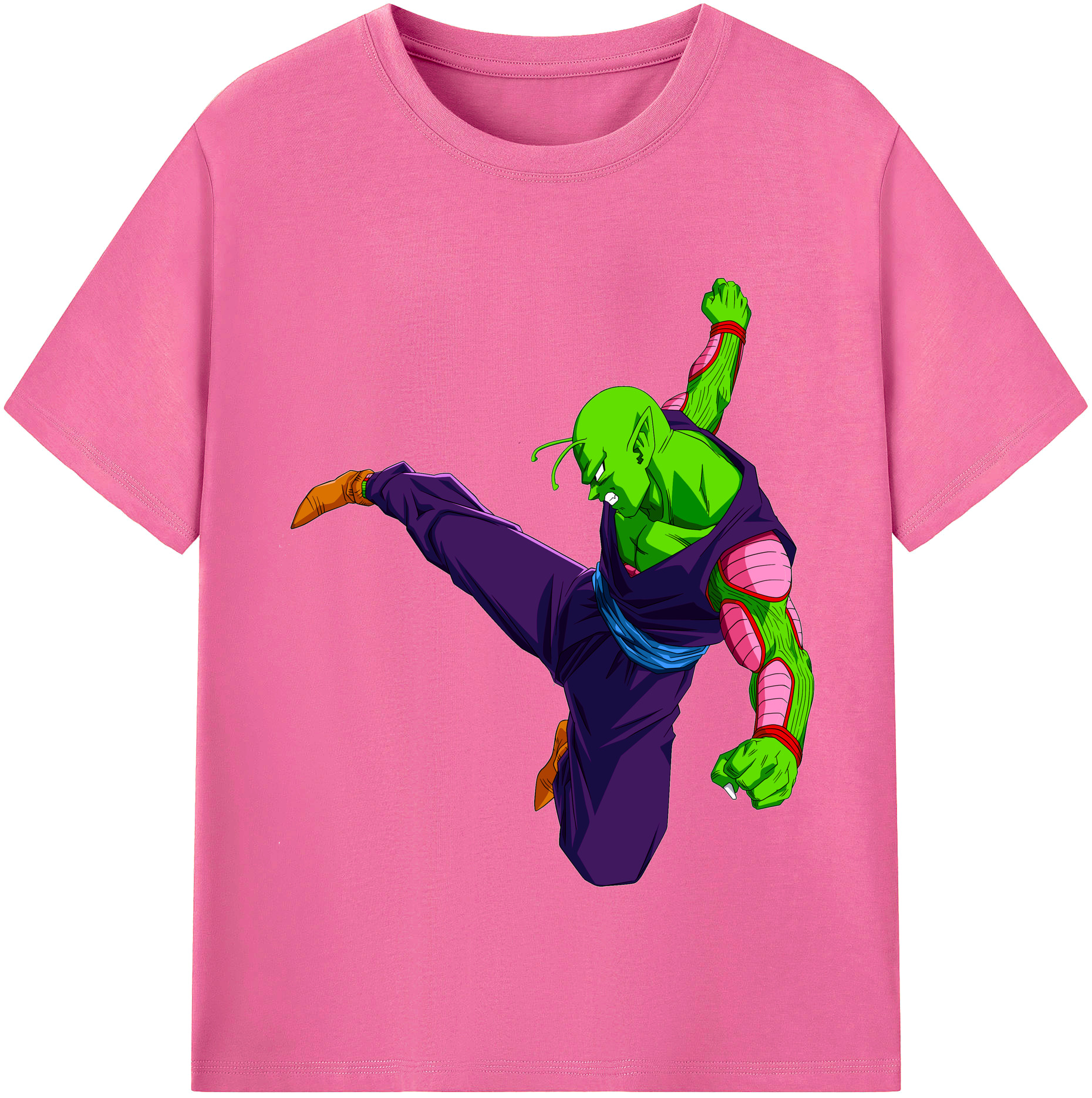 （画像用） ドラゴンボール ピッコロ DRAGON BALL Piccolo レディースカジュアルプリントTシャツ（綿100％）